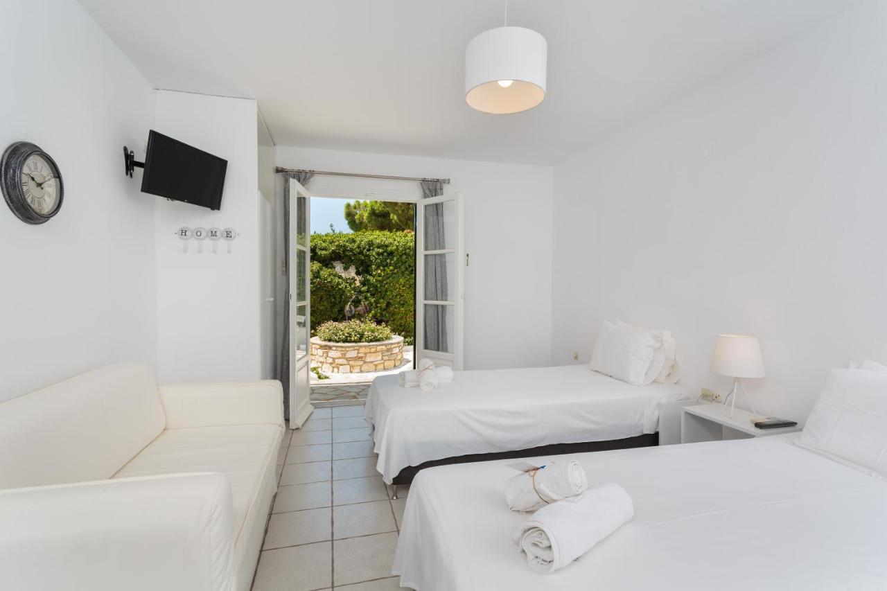 Tzane Studios & Apartments - Steps Away From Golden Beach Хриси-Акти Экстерьер фото